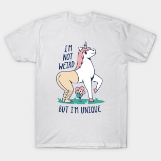 Half Human Half Unicorn T-Shirt